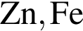 \ChemFormZn, Fe