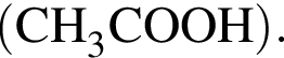 \ChemForm левая круг­лая скоб­ка CH_3COOH пра­вая круг­лая скоб­ка .