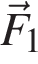 \vecF_1