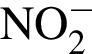 \ChemFormNO_2 в сте­пе­ни левая круг­лая скоб­ка минус пра­вая круг­лая скоб­ка 