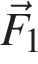 \vecF_1