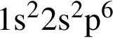 \ChemForm1s в квад­ра­те 2s в квад­ра­те p в сте­пе­ни 6 