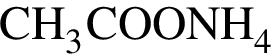 \ChemFormCH_3COONH_4