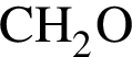 \ChemFormCH_2O