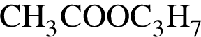 \ChemFormCH_3COOC_3H_7