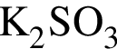 \ChemFormK_2SO_3