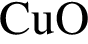 \ChemFormCuO