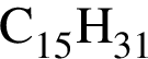 \ChemFormC_15H_31
