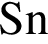 \ChemForm Sn 