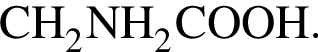 \ChemFormCH_2NH_2COOH.