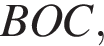  BOC,