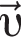 \vec v 