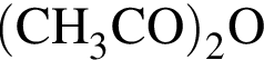 \ChemForm левая круг­лая скоб­ка CH_3CO пра­вая круг­лая скоб­ка _2O