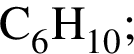 \ChemFormC_6H_10;