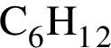 \ChemFormC_6H_1_2