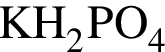 \ChemFormKH_2PO_4