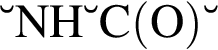 \ChemForm–NH–C левая круг­лая скоб­ка O пра­вая круг­лая скоб­ка –