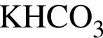 \ChemFormKHCO_3