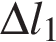 \Delta l_1