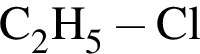 \ChemFormC_2H_5 минус Cl