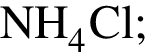 \ChemFormNH_4Cl;