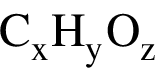 \ChemFormC_xH_yO_z