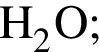 \ChemFormH_2O;