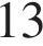 13