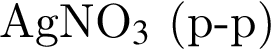 AgNO_3$ левая круг­лая скоб­ка р минус р пра­вая круг­лая скоб­ка 