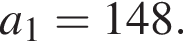 a_1=148.