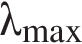 \lambda_\max