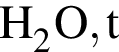 \ChemFormH_2O, t