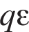 q\varepsilon