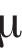 \mu