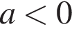 a мень­ше 0