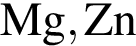 \ChemFormMg, Zn