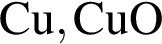 \ChemFormCu, CuO