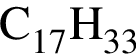\ChemFormC_17H_33