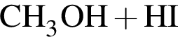 \ChemFormCH_3OH плюс HI