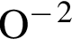 \ChemFormO в сте­пе­ни м инус в квад­ра­те 