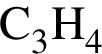 \ChemFormC_3H_4