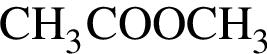 \ChemFormCH_3COOCH_3