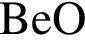 \ChemFormBeO