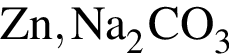 \ChemFormZn, Na_2CO_3