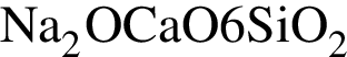 \ChemFormNa_2O · CaO · 6SiO_2