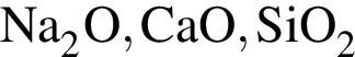 \ChemFormNa_2O, CaO, SiO_2
