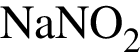 \ChemFormNaNO_2
