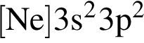\ChemForm левая квад­рат­ная скоб­ка Ne пра­вая квад­рат­ная скоб­ка 3s в квад­ра­те 3p в квад­ра­те 