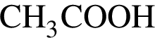 \ChemFormCH_3COOH