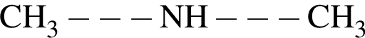 \ChemFormCH_3 минус минус минус NH минус минус минус CH_3
